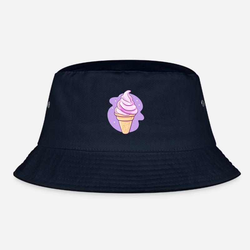 Pinkes Softeis Bucket Hat