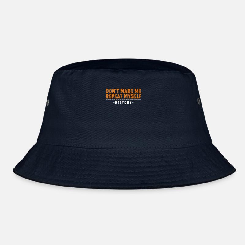 History Historian Historical - Bucket Hat - navy