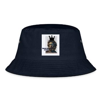 Self-knowledge – The origin of all wisdom - Bucket Hat - navy - Front