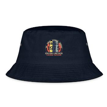 50 Jahre Geburtstagsgeschenk aus dem Jahr 1975 - Bucket Hat - Navy - Vorne