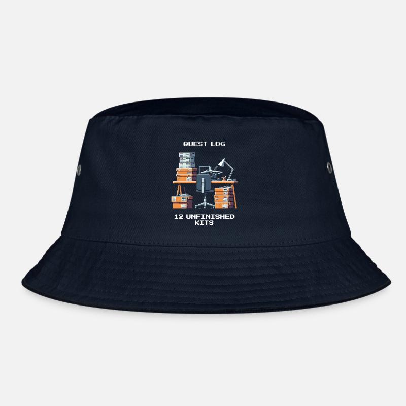 Quest Log: 12 Unfinished Kits | Model making Bucket Hat