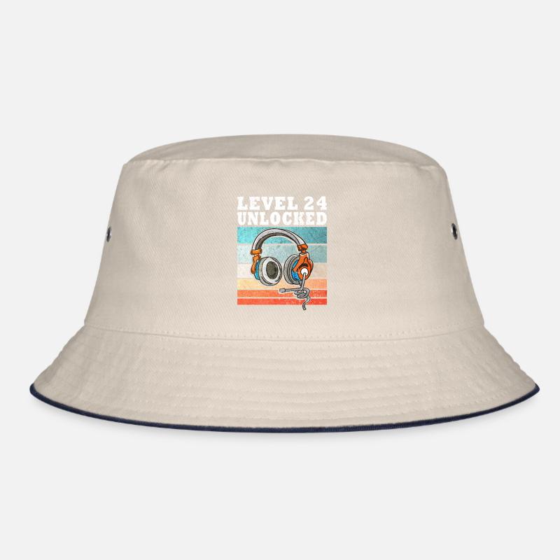 Level 24 Unlocked Kopfhörer Bucket Hat