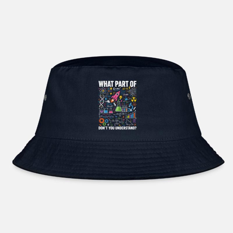 Physik Mathe Science Spruch Shirt Bucket Hat