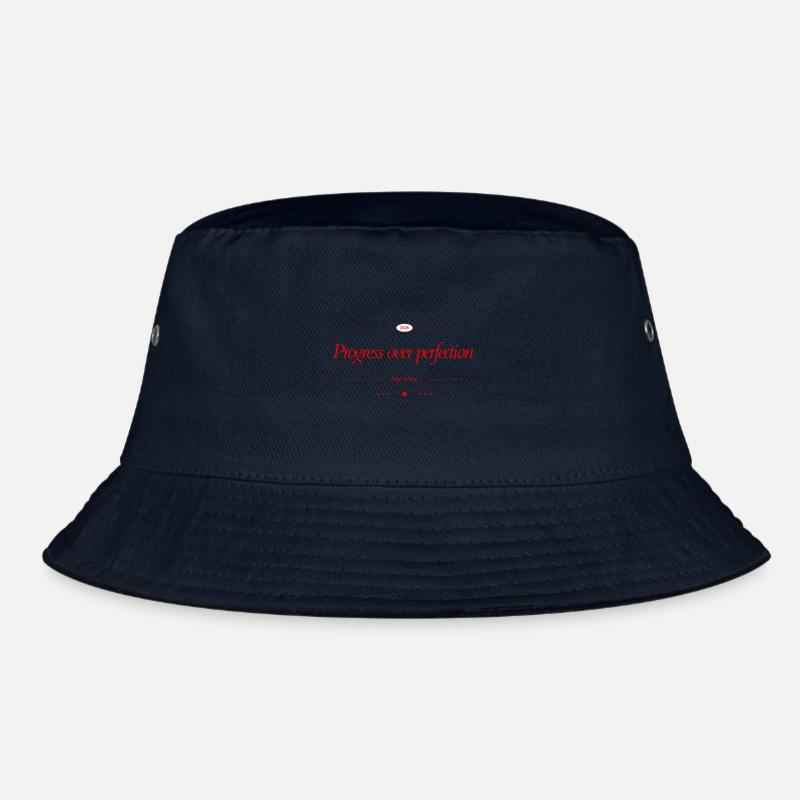 Fortschritt statt Perfektion Bucket Hat