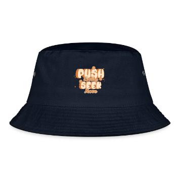 Pushing boundaries, achieving more - Bucket Hat - navy - Front