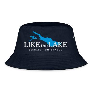 Like the Lake - Seehasen unterwegs - Bucket Hat - Navy - Vorne
