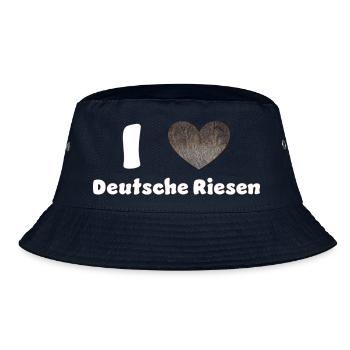 Deutsche Riesen - Bucket Hat - Navy - Vorne