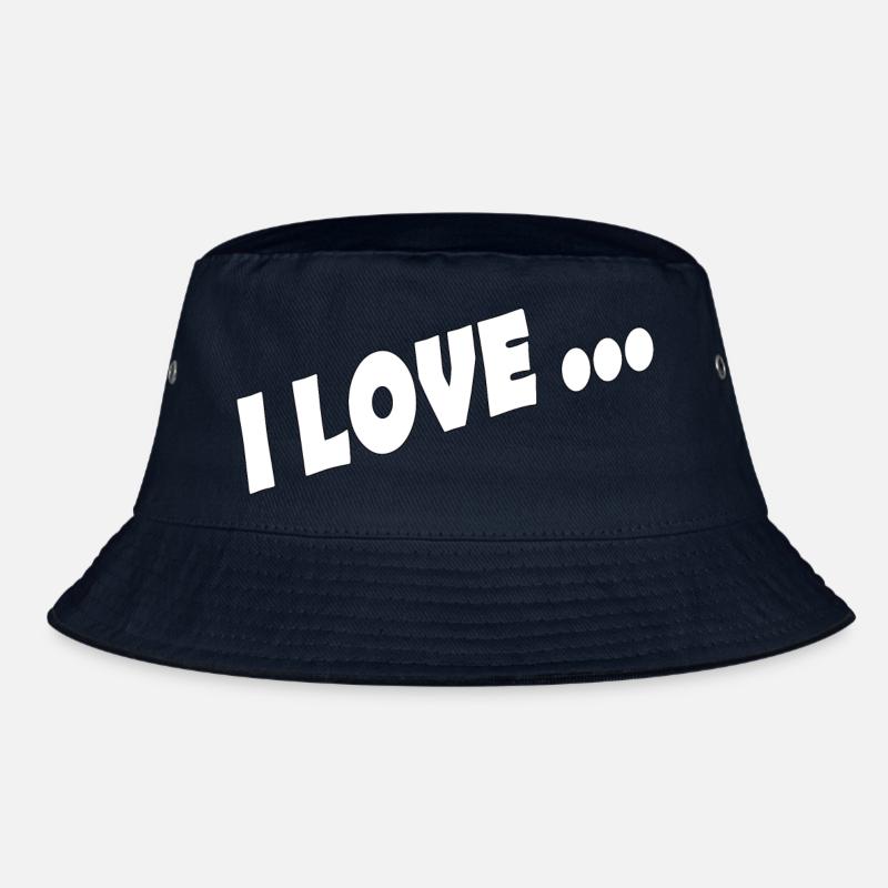 I LOVE ... Bucket Hat