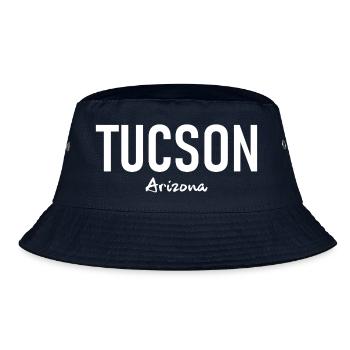 Tucson - Arizona - USA - United States of America - Bucket Hat - Navy - Vorne