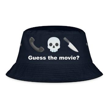 Rate mal nach dem Film Skull - Bucket Hat - Navy - Vorne