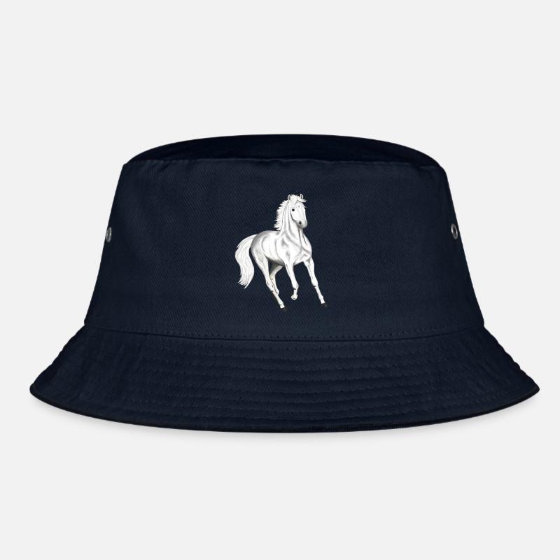 Langarmshirt mit Pferdemotiv Geronimo Bucket Hat