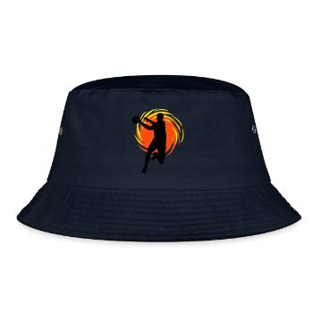 Wirbel Handballer - Bucket Hat - Navy - Vorne