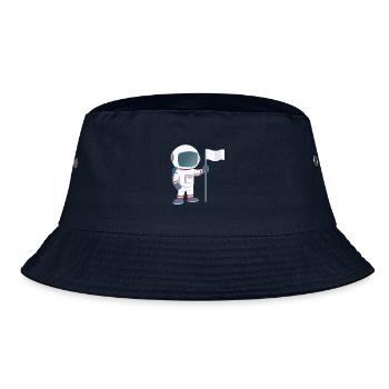 Astronaut - Bucket Hat - Navy - Vorne