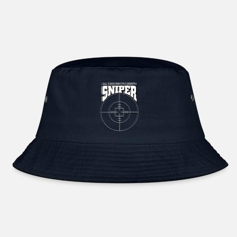 Sniper (white) Bucket Hat
