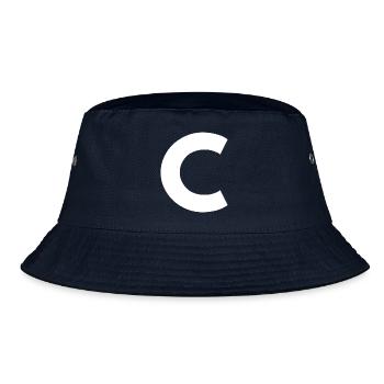 C - Bucket Hat - navy - Front