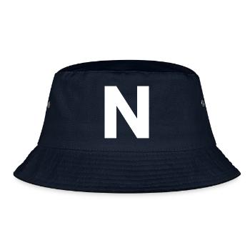 N - Bucket Hat - navy - Front