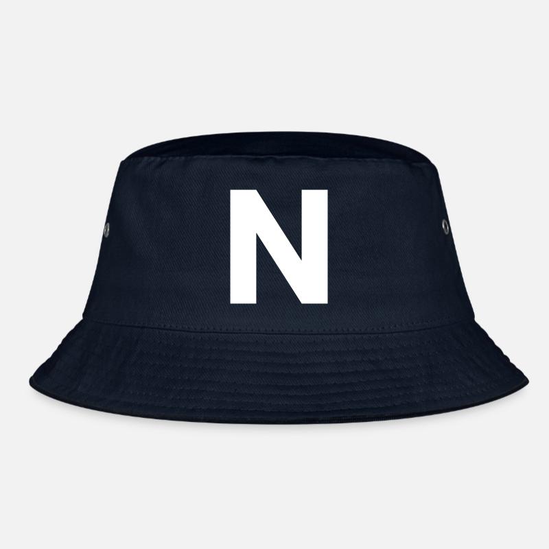 N - Bucket Hat - navy