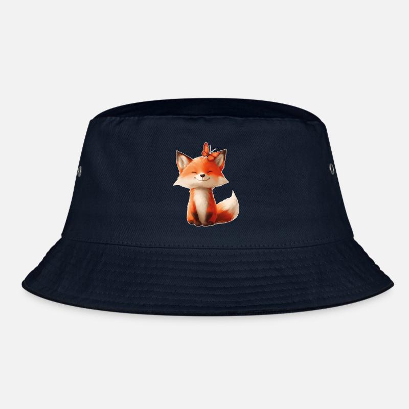 Renard avec papillon Bob