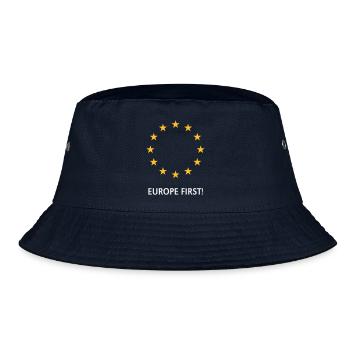 Europe First! Europe First! (2C) - Bucket Hat - navy - Front