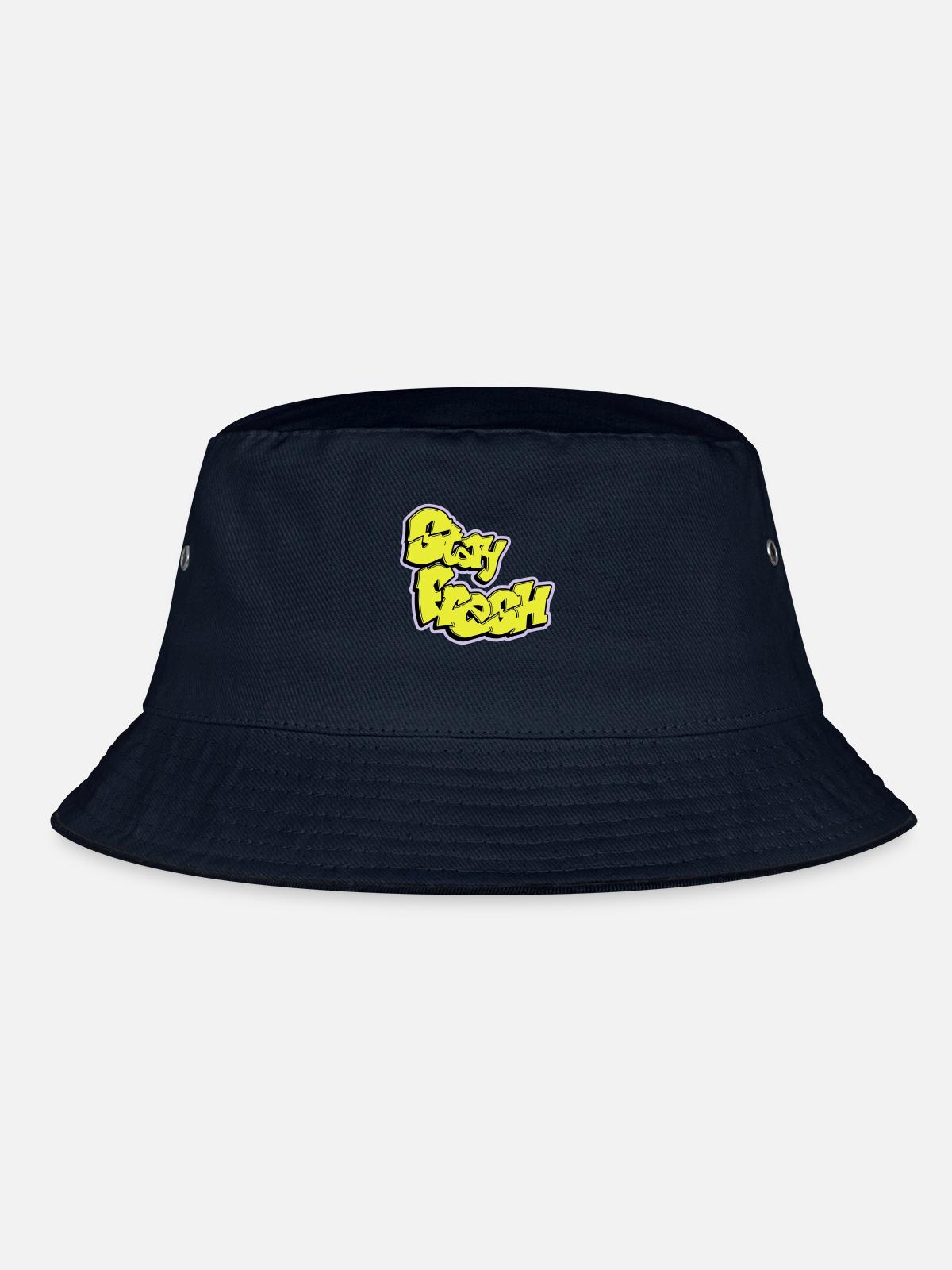 Stay Fresh - Bucket Hat - navy - Front