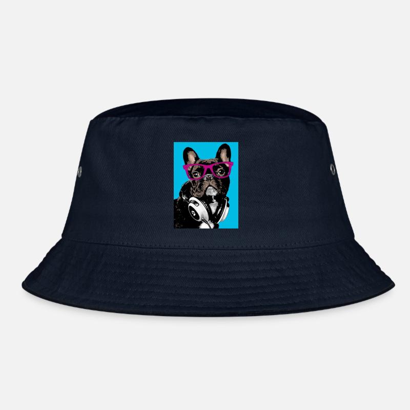 Pop Art Bulldog Bucket Hat