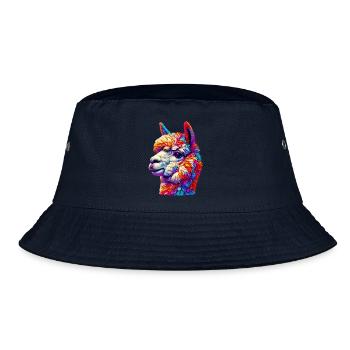 Alpaka - Bucket Hat - Navy - Vorne