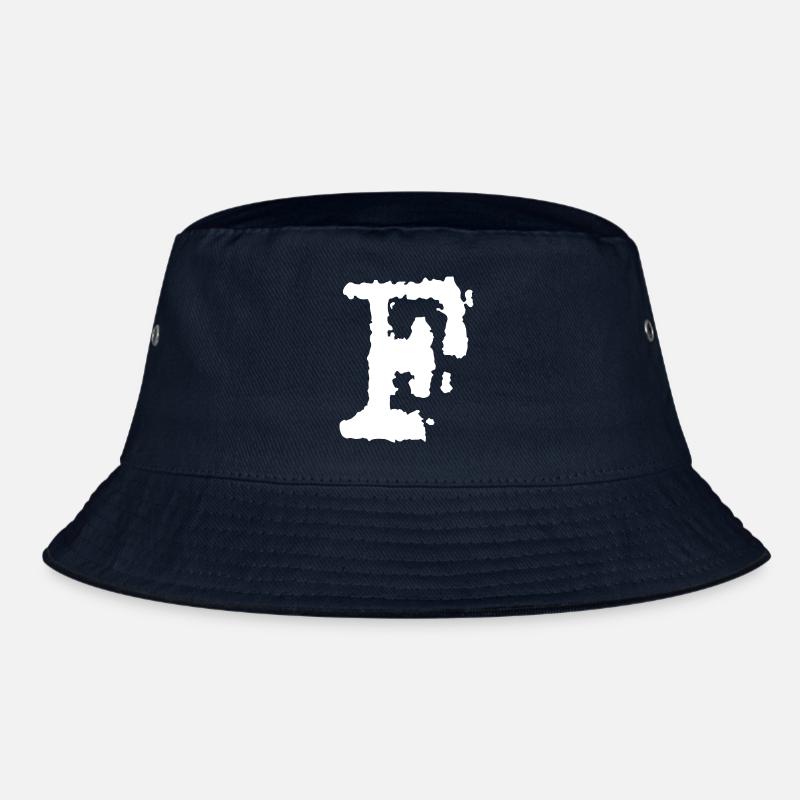 F - Bucket Hat - Navy