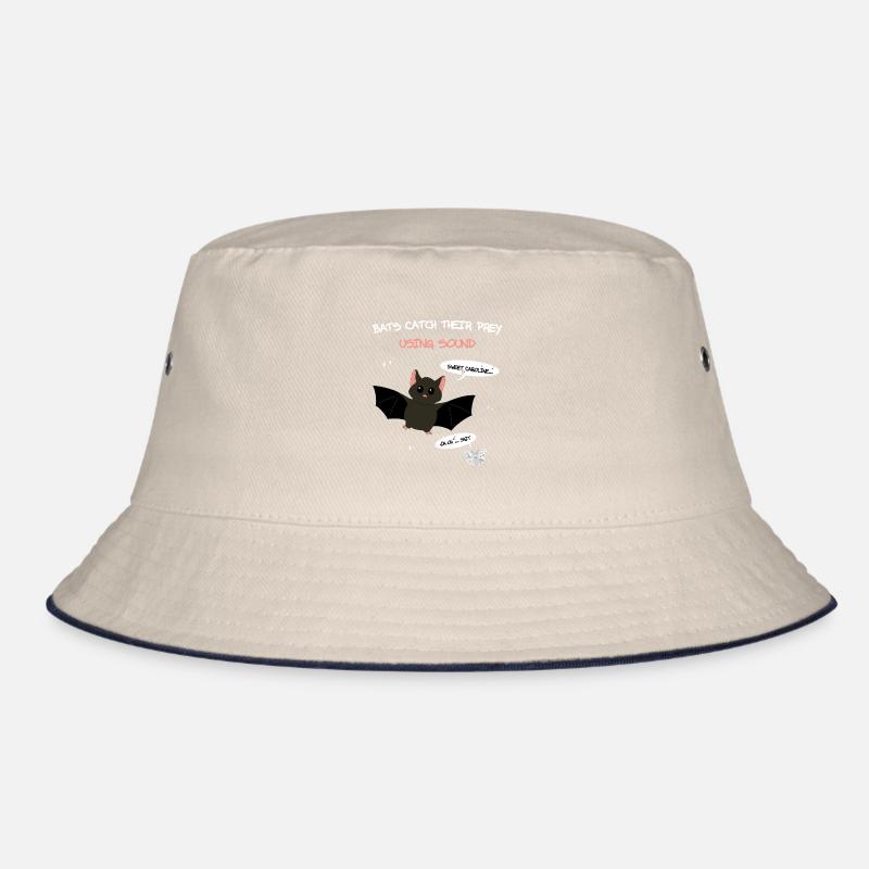 Bats catch their prey using sound Bucket Hat