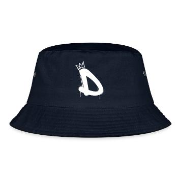 D - Bucket Hat - Navy - Vorne