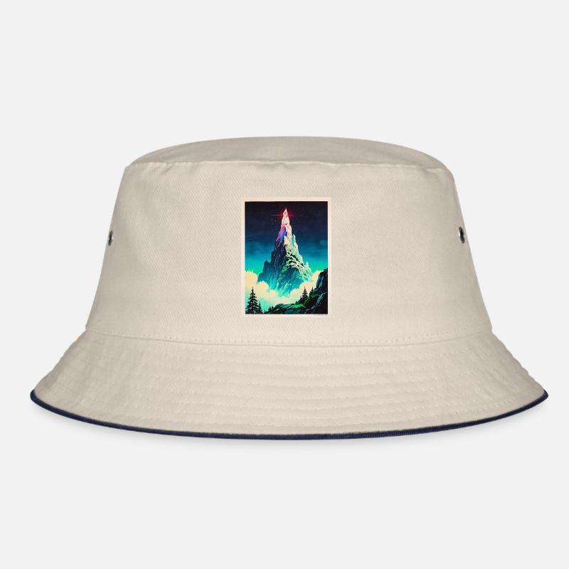 A Beacon Above the Clouds Bucket Hat