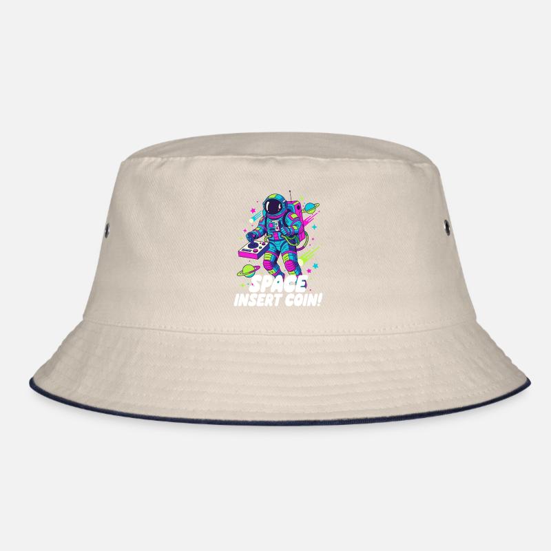 Space Insert Coin Bucket Hat