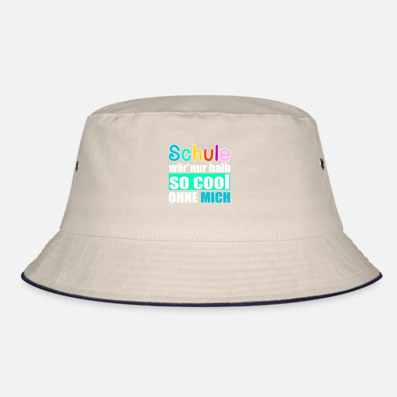 Schule Einschulung Schulbeginn cooler Spruch Bucket Hat