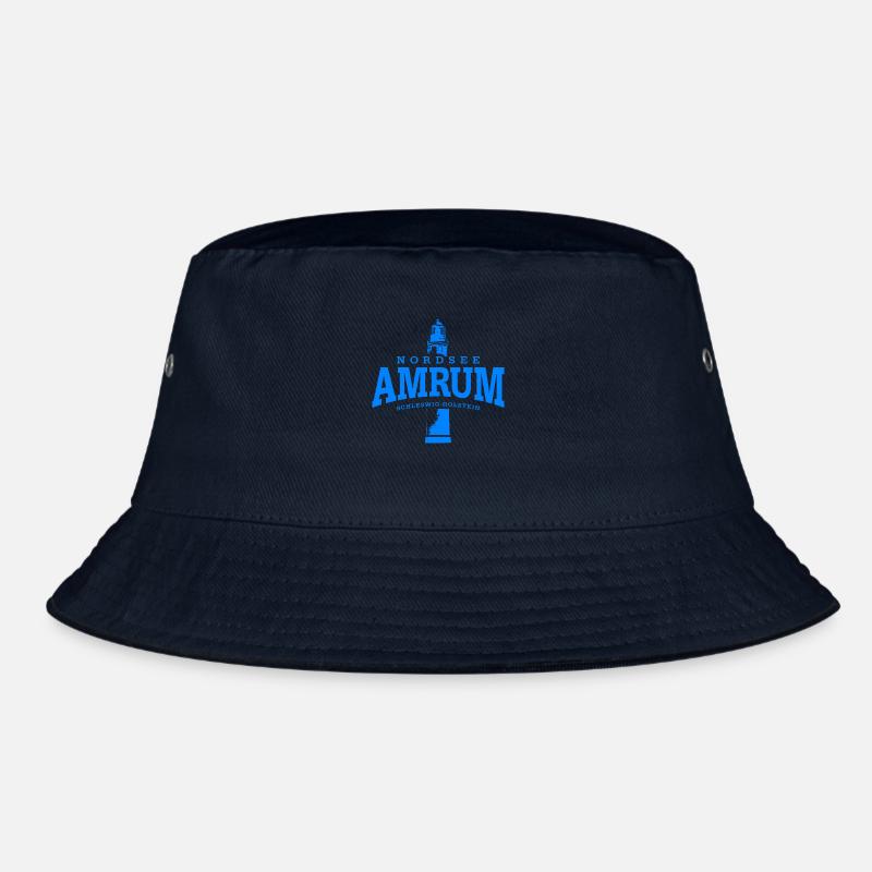 Amrum Nordsee ( blau ) Bucket Hat