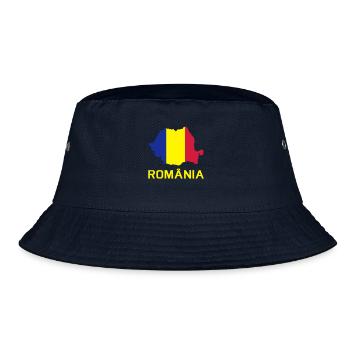 Romania - Bucket Hat - Navy - Vorne