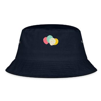 luftballons - Bucket Hat - Navy - Vorne