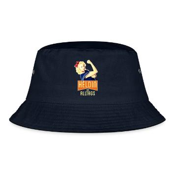 Heldin des Alltags - Bucket Hat - Navy - Vorne