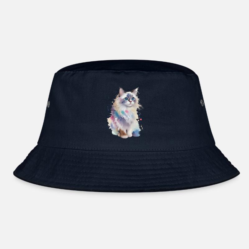 Ragdoll - Bucket Hat - Navy