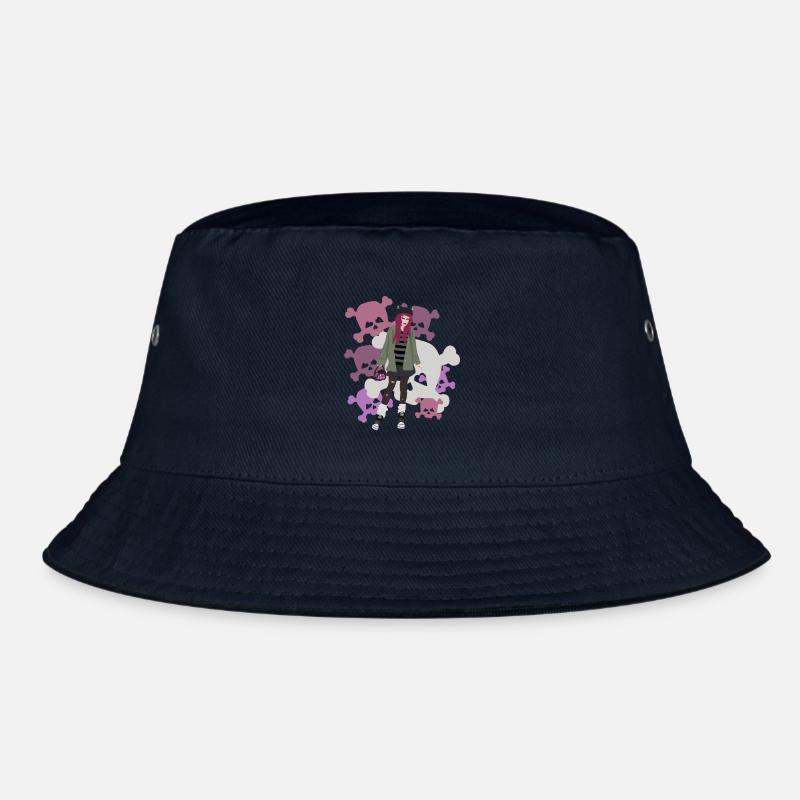 Emo Mädchen Bucket Hat