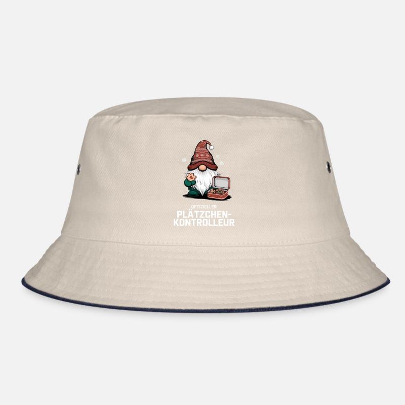 Offizieller Plätzchenkontrolleur Gnom Bucket Hat