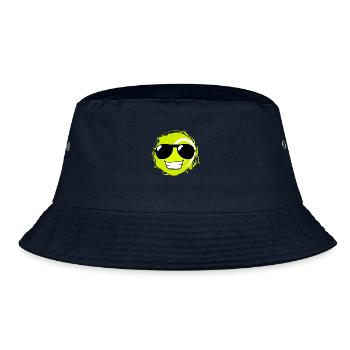 Tennis Ball Cool Lustig - Bucket Hat - Navy - Vorne