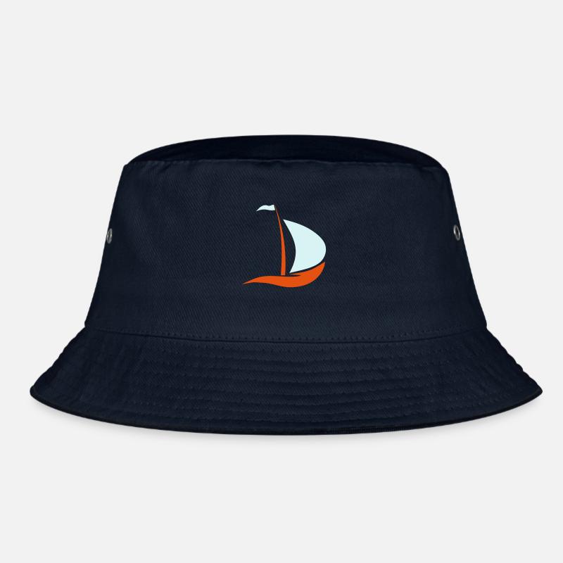 segelboot - Bucket Hat - Navy
