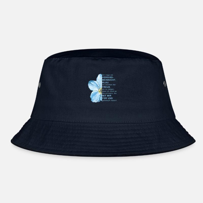 Vergissmeinnicht EinsatzVeteran BDV Bucket Hat