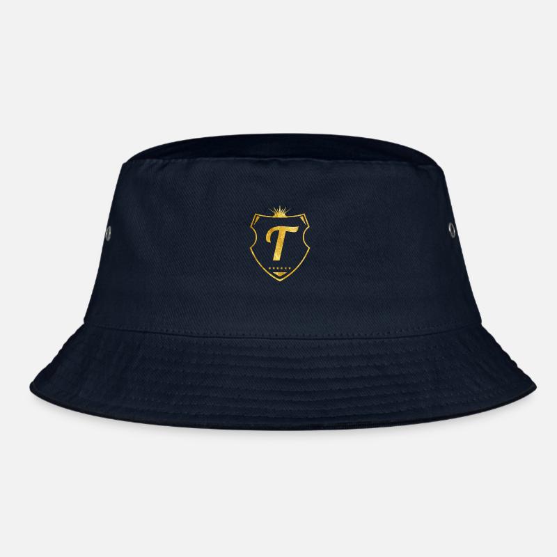t shield gold Bucket Hat