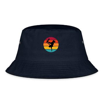 Skateboard Retro Skateboarder Skater Hommes - Bob - marine - Devant