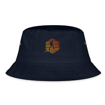 Men's Skiing Tour Ski Touring Women's Ski Mountaine - Bucket Hat - navy - Front