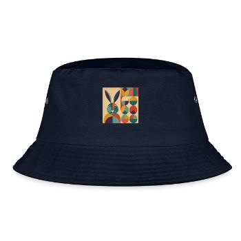 Osterhase No.08 - Bucket Hat - Navy - Vorne