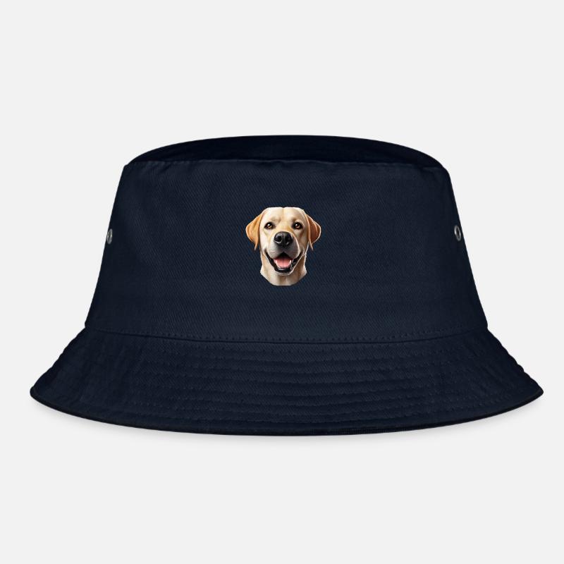 Grinsender Labrador Bucket Hat