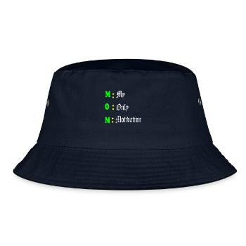 Mother's Motivation Design - Bucket Hat - navy - Front