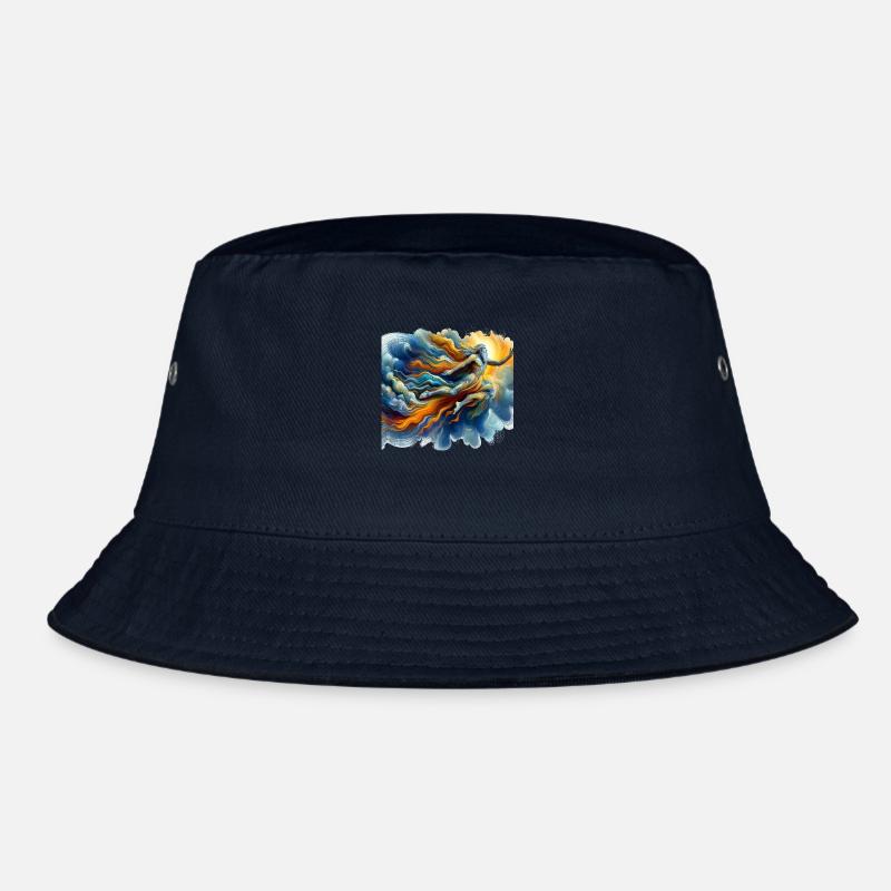 Divine Man - Bucket Hat - navy