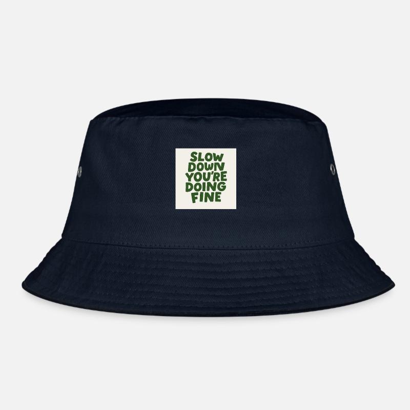 Slow Down Vibes Bucket Hat